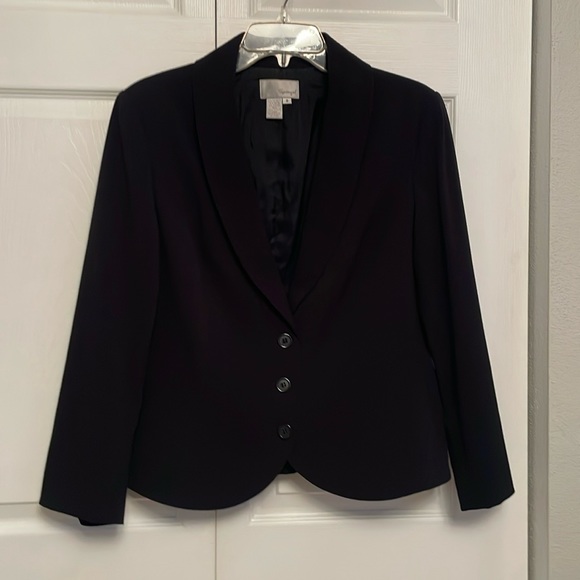 Spiegel Classic Single Breasted Blazer Jacket Size 8 - Picture 1 of 12